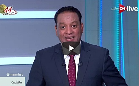 مانشيت القرموطي يُعلن عن عودة الإعلامي حساني بشير للتليفزيون المصري