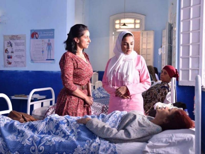 التونسية درة ممرضة في فيلم “يوم مصري”