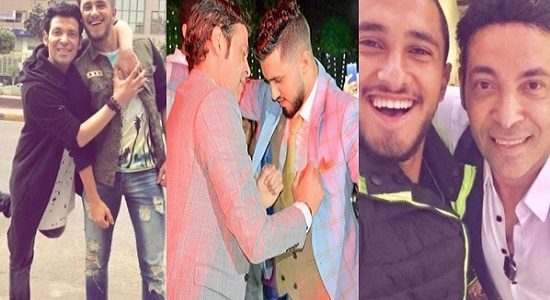 أحتفال سعد الصغير بخطوبة نجلة محمد لاعب الإنتاج الحربي